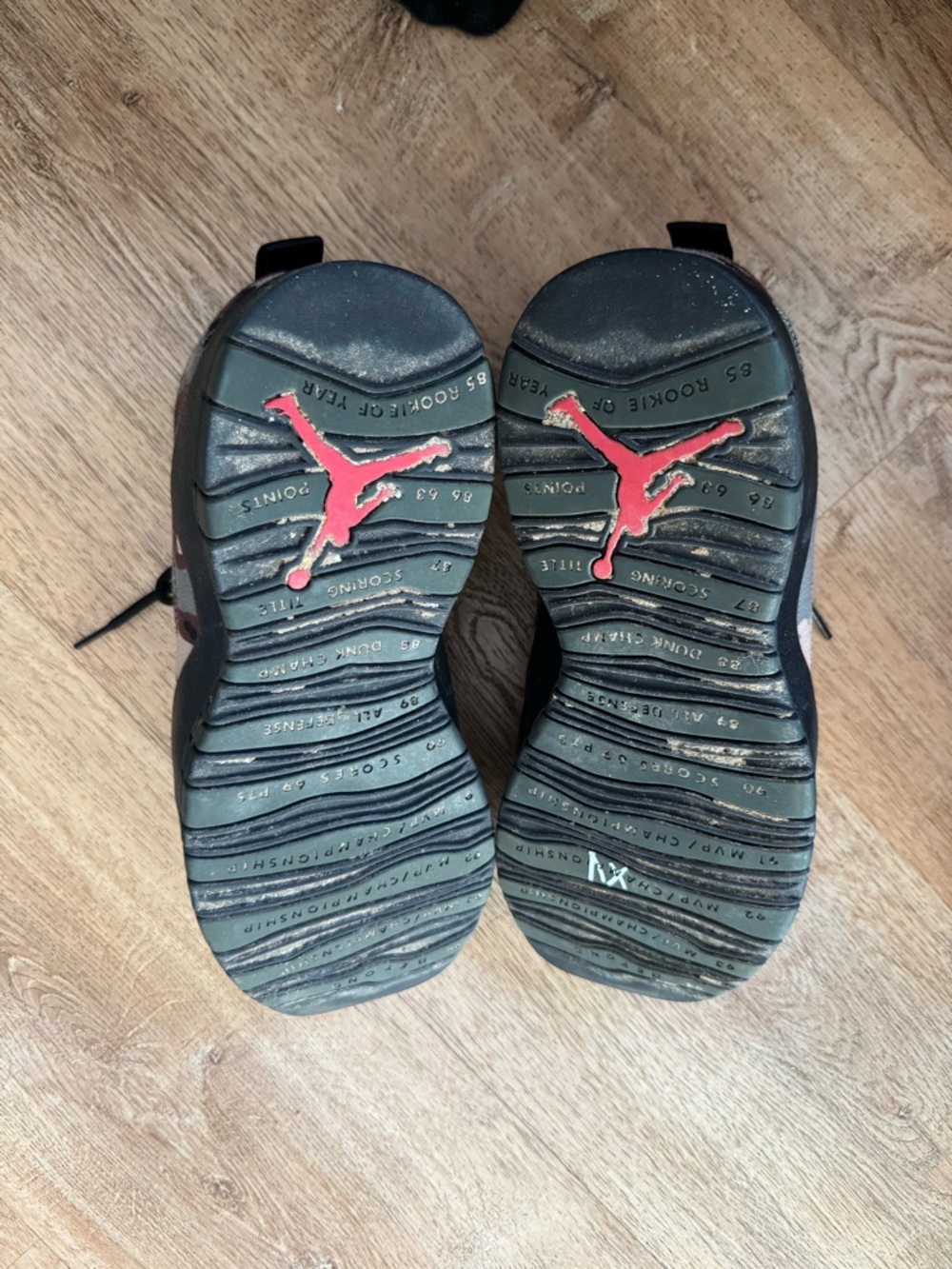 Air Jordan 10 retro high top Woodland camo size 12 no box - Picture 6 of 8